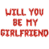 Will You Be My Girlfriend Balloon Set