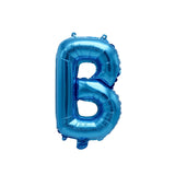 Letter B Blue Balloon 35cm