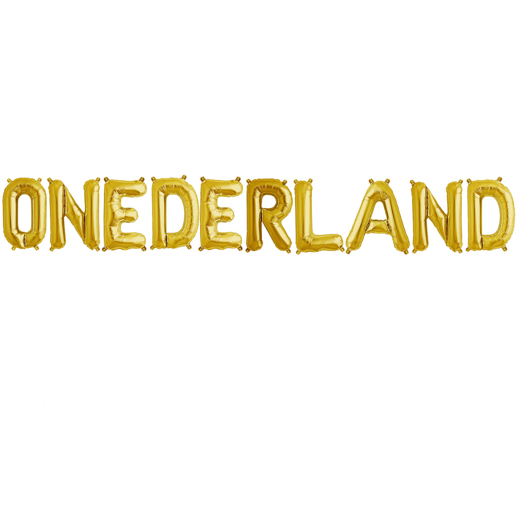 Onederland Set - 1st Birthday Balloon Set