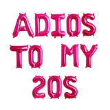 Adios To My 20s Balloon Set