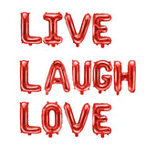 Live Laugh Love Balloon Set