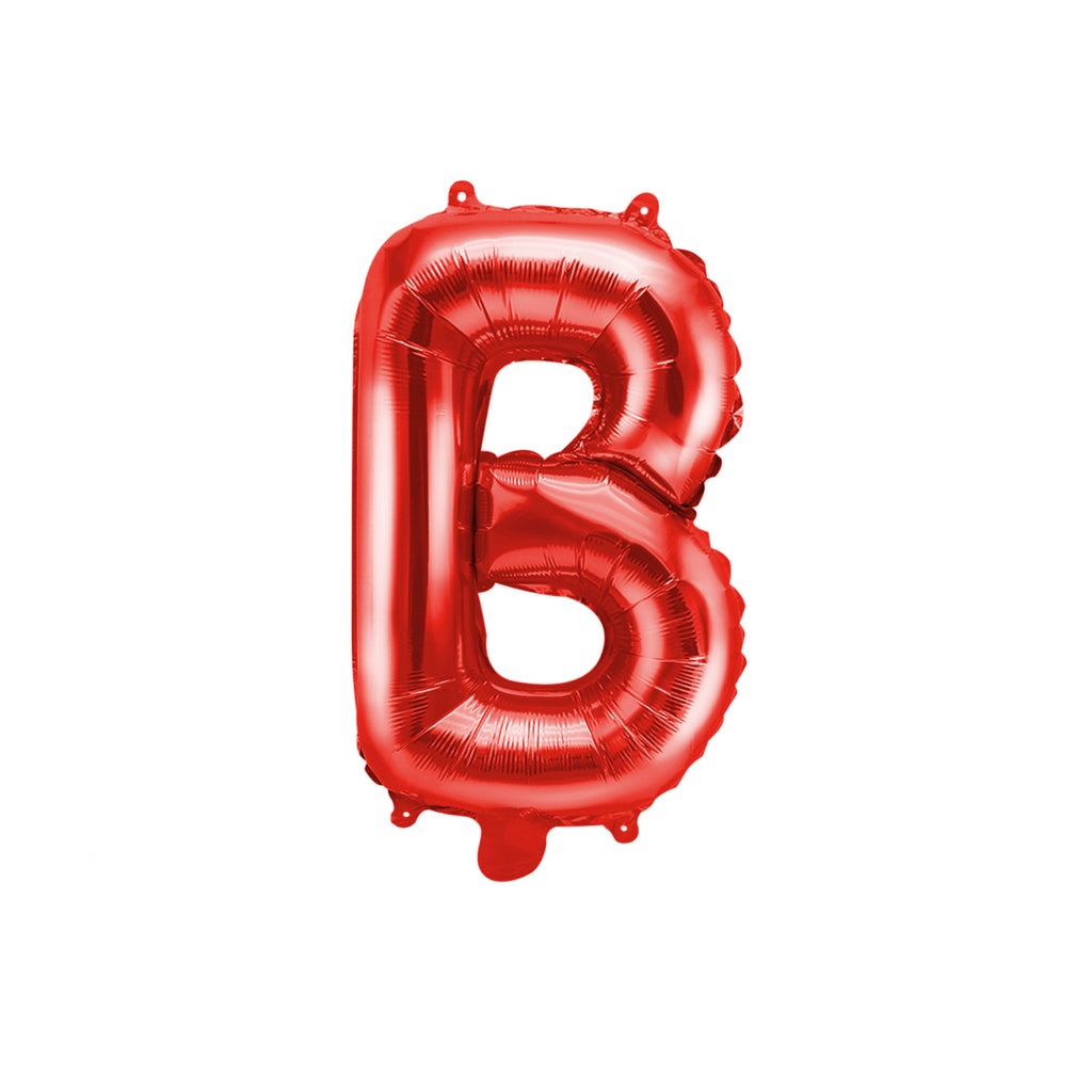 Letter B Red Balloon 35cm