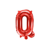 Letter Q Red Balloon 35cm