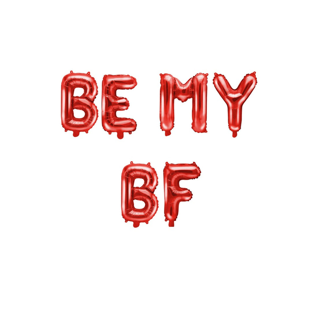 BE MY BF Balloons