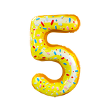 Donut Number Balloons