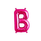 Letter B Hot Pink Balloon 35cm