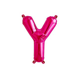 Letter Y Hot Pink Balloon 35cm