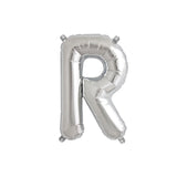 Letter R Silver Balloon 35cm