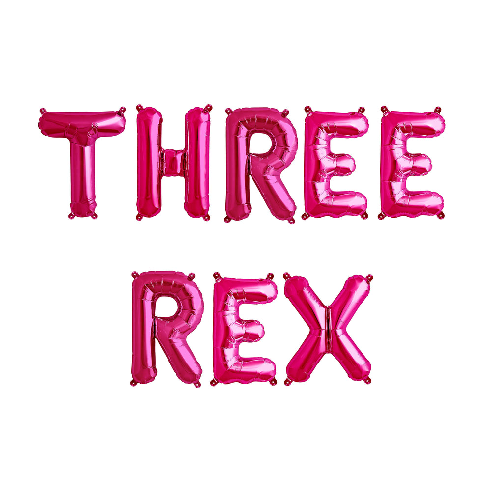 Three Rex Balloon Set