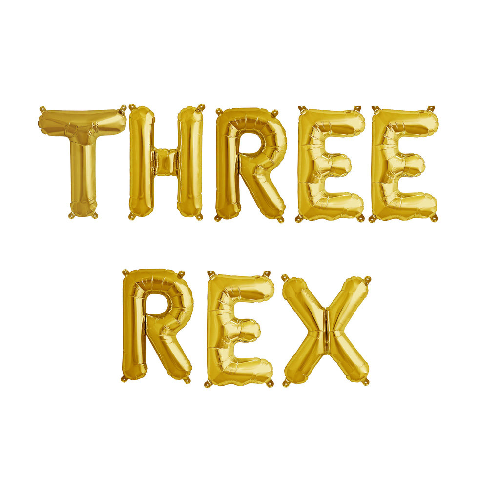 Three Rex Balloon Set