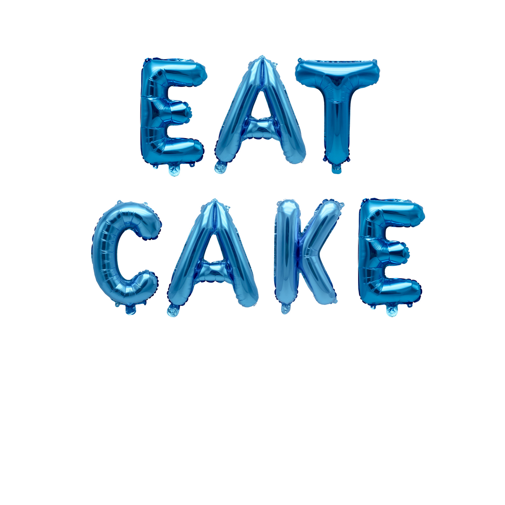 Eat Cake Balloon Set
