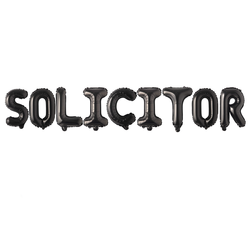 Solicitor Balloon Set
