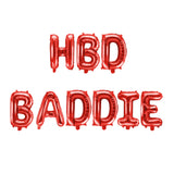HBD Baddie Balloon Set