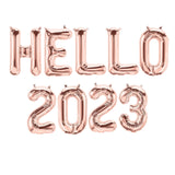 Hello 2023 Balloon Set