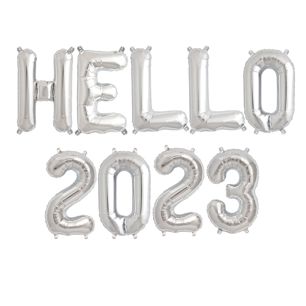 Hello 2023 Balloon Set