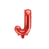 Letter J Red Balloon 35cm