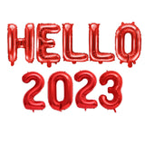 Hello 2023 Balloon Set
