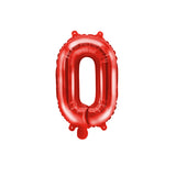 Letter O Red Balloon 35cm